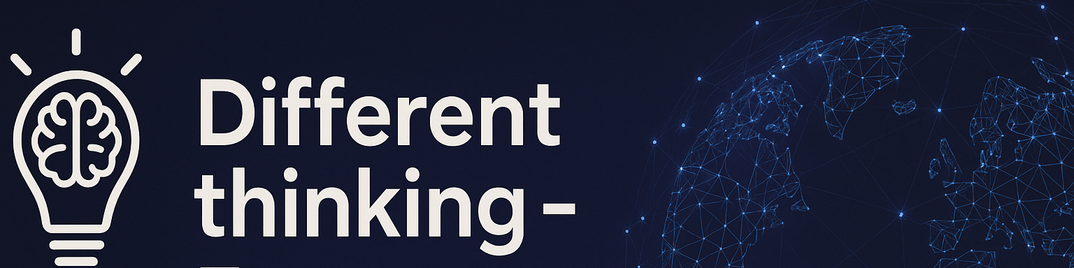 different thinking banner