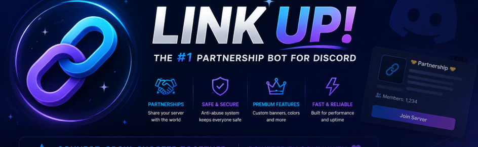 Link Up! banner