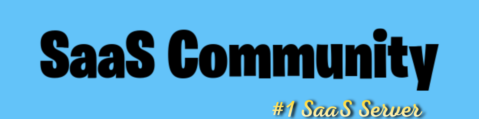 SaaS Community banner