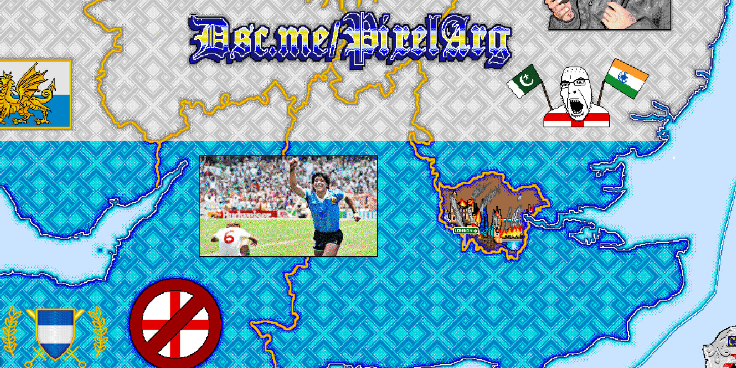 Massive war bettwen Nato and Argentina in England