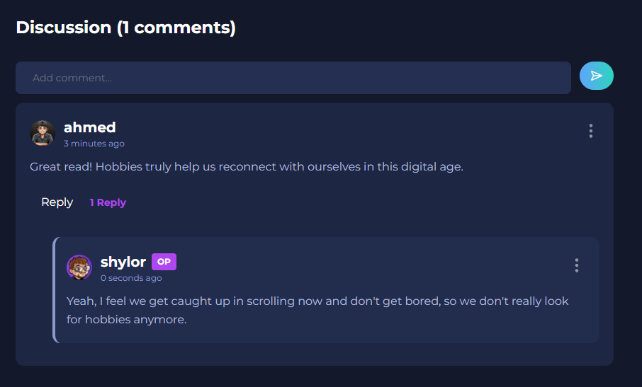 Post image from Grivio - Infinite Communities
