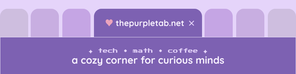 thepurpletab.net banner