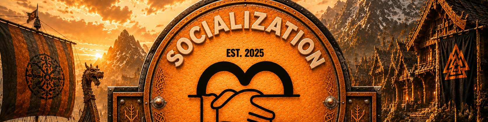 Socialization banner