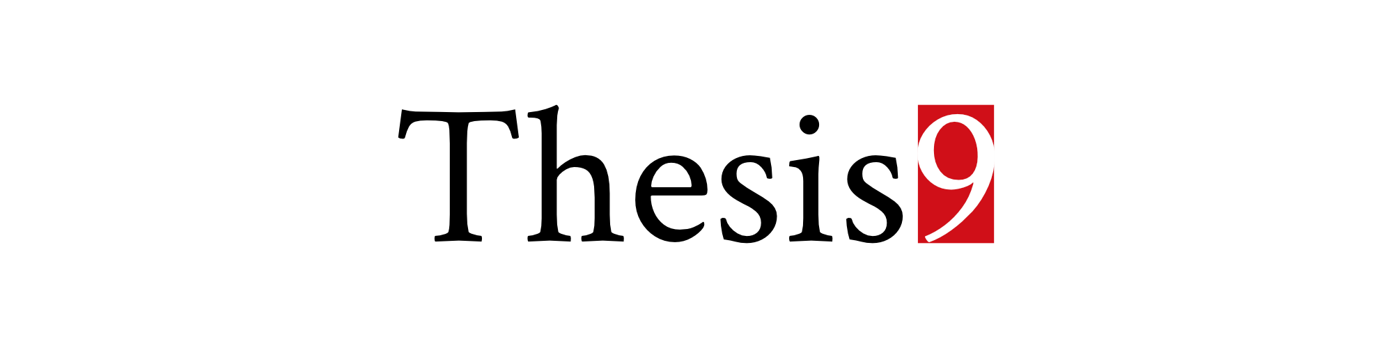 Thesis9 Tracker banner