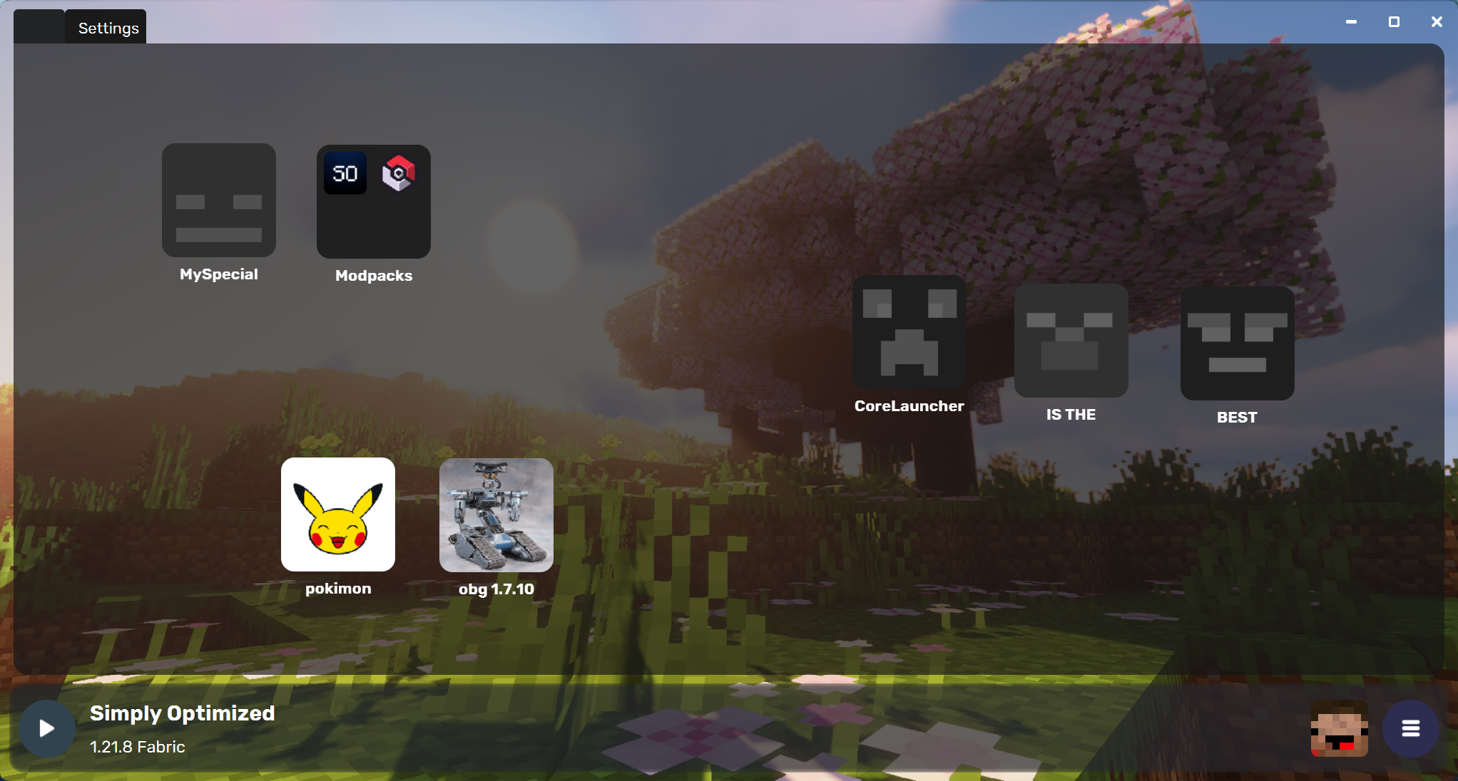 Post image from Core Launcher