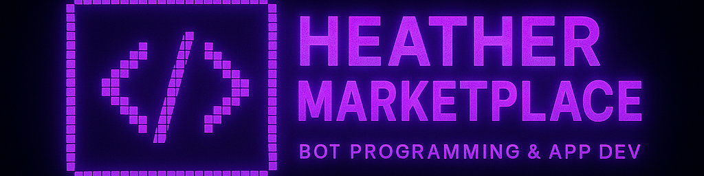 Heather Marketplace banner