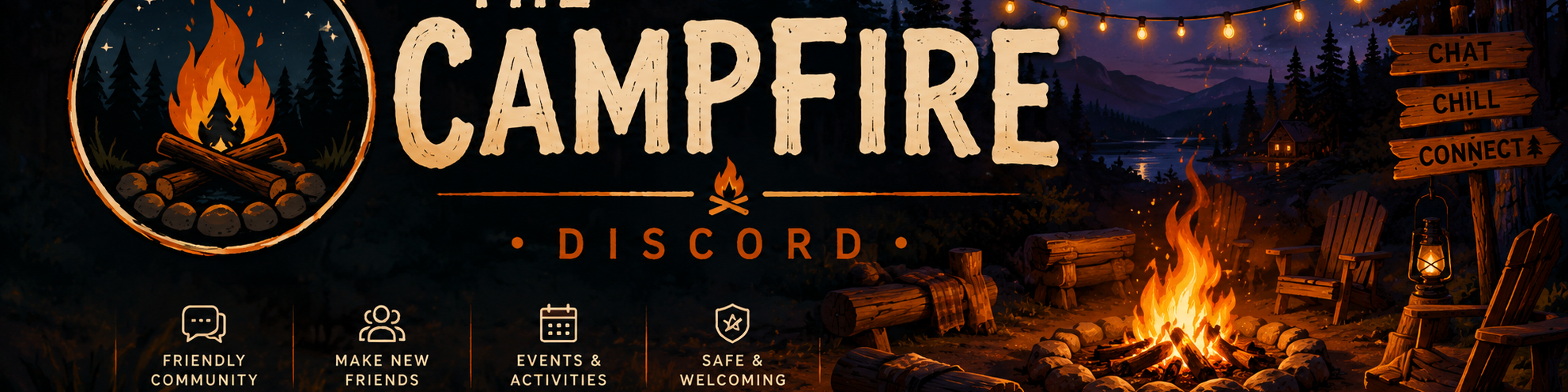 The Campfire banner