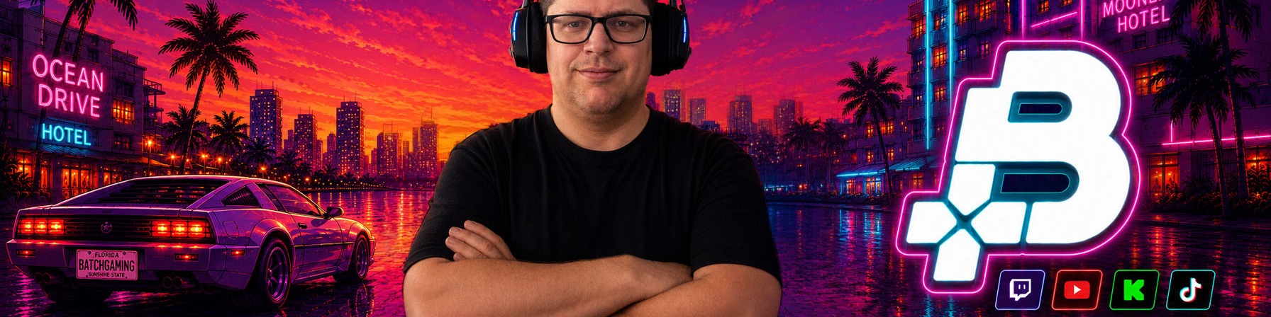The BatchGaming Social Club banner