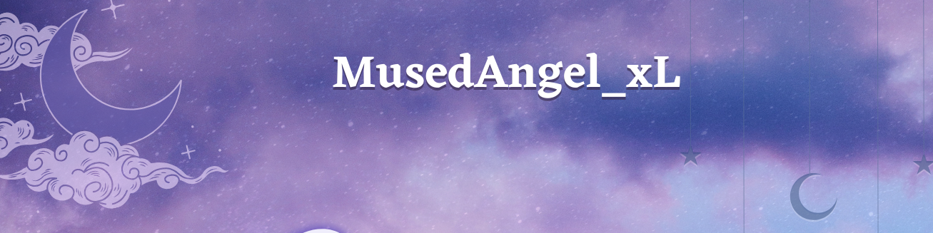 MusedAngel - Twitch banner