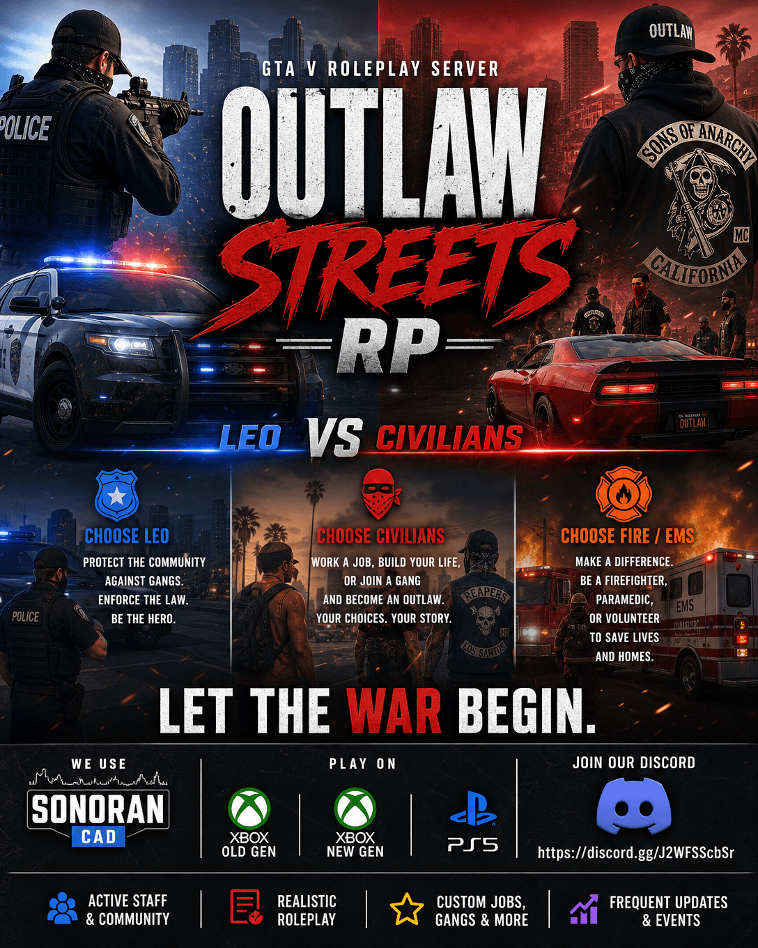 Post image from Outlaw Streets RP
