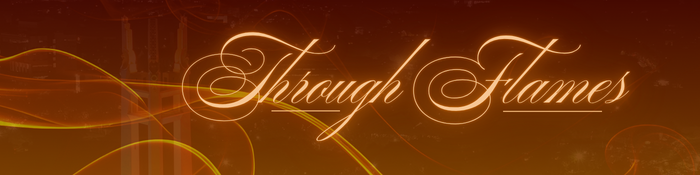 Through 🔥 Flames banner
