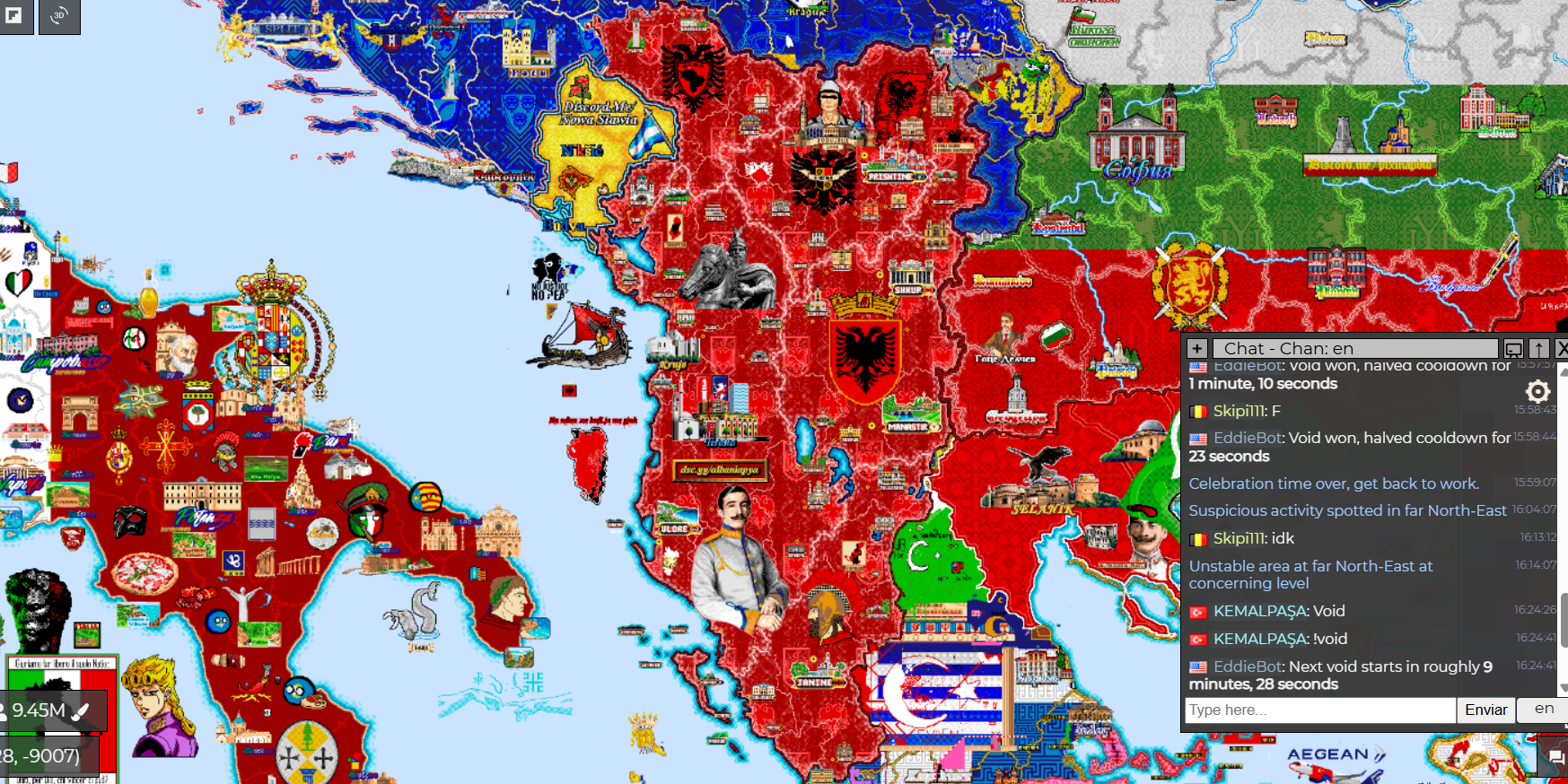 History of Albania Pixmap (2026)