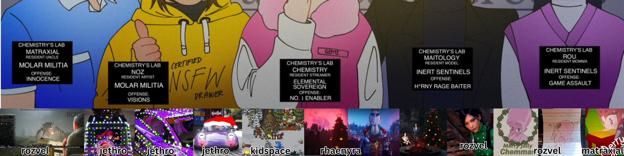 Chem's Lab Hangout banner