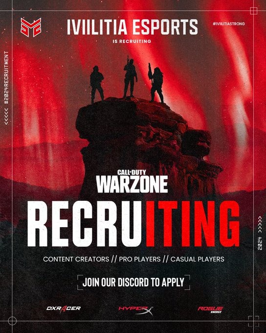 Post image from IVIilitia Esports & Casual