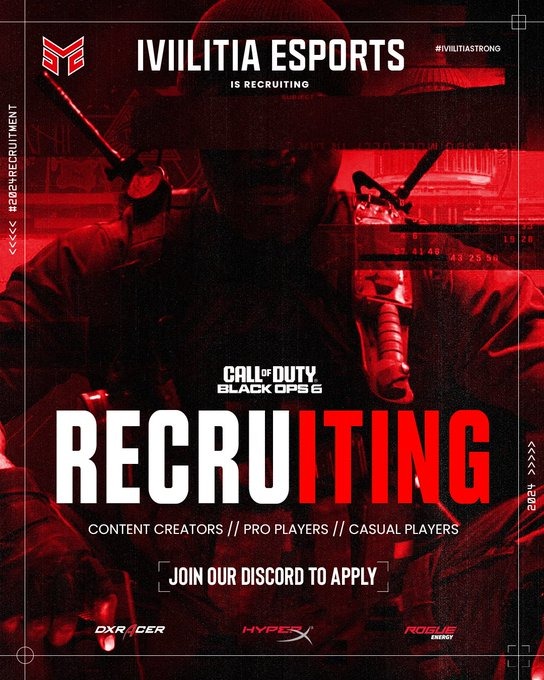 Post image from IVIilitia Esports & Casual