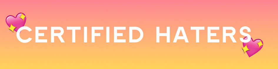 Certified Haters banner