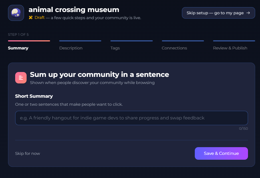Post image from Grivio - Infinite Communities