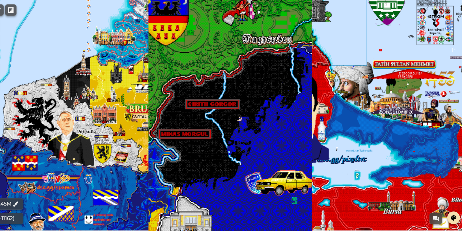 Some small conflicts through last week in pixmap