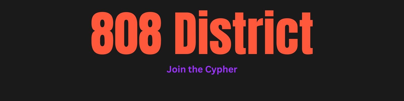808District banner