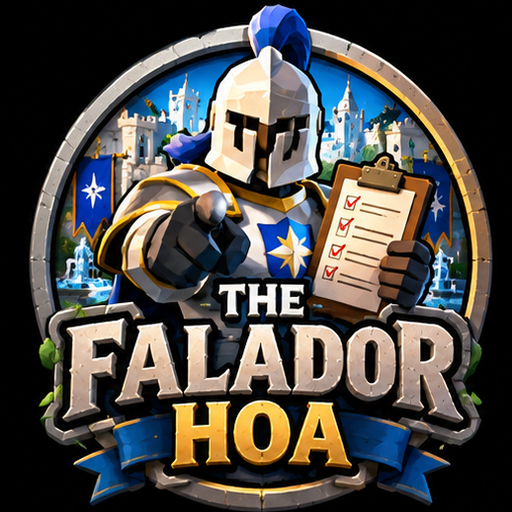 The Falador HOA icon