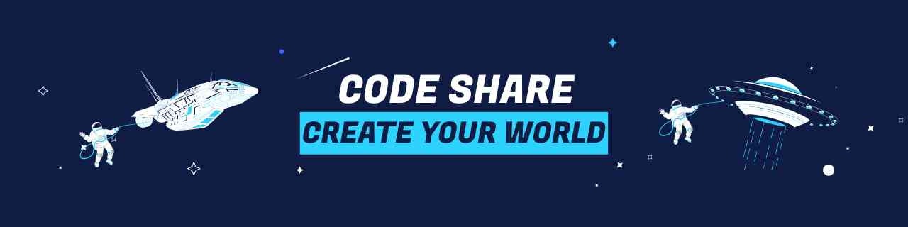 Code Share banner