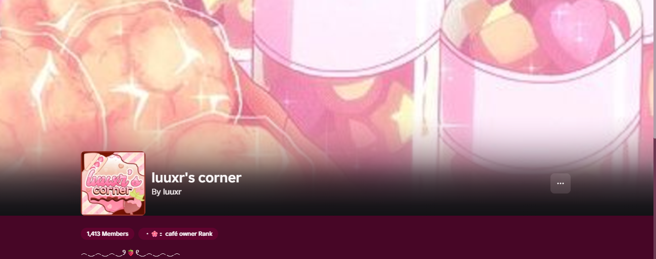 Post image from luuxr's corner 🌸🍰