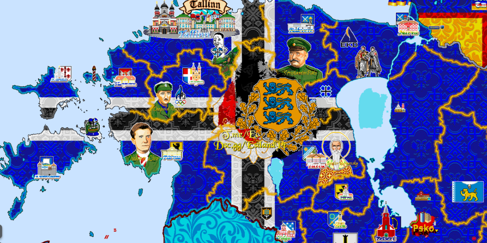 Suberania make a surprise invasion on Estland